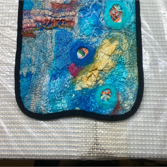 Nuno Felted wool & silk dog coat - Picture 2 of 6